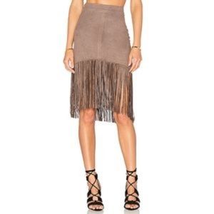 Haute Monde Fringe skirt